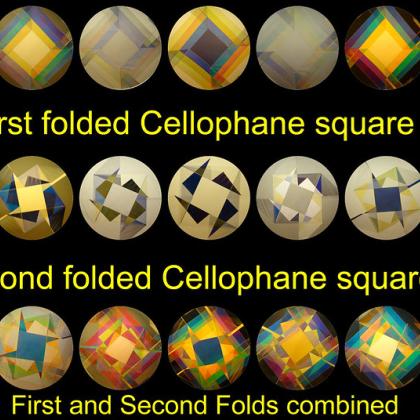 Polarized Origami
